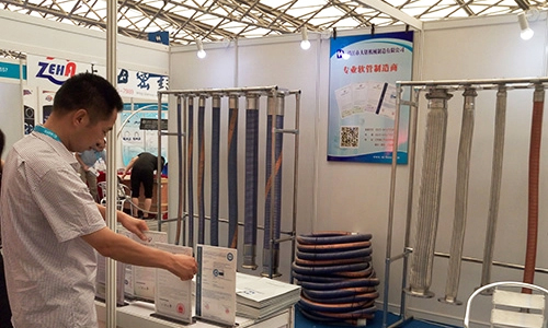 江苏大铭机械（江苏新铭软管）参加2016年上海石油展